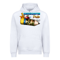 White kindergarten dude Urban Hoodie - BundleAndBundleShop