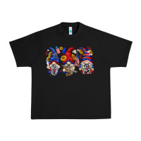 Black usa with gnome billie wilder Urban Heavy Tee - texasbilliewilder