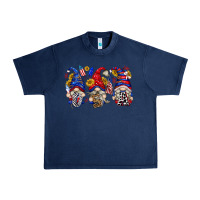 Navy usa with gnome billie wilder Urban Heavy Tee - texasbilliewilder