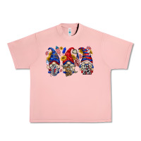 Salmon usa with gnome billie wilder Urban Heavy Tee - texasbilliewilder