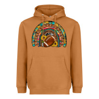 Meerkat football rainbow Heavyweight Hoodie - Artiststas
