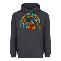 Smoke football rainbow Heavyweight Hoodie - Artiststas