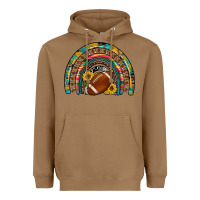 Toasted Coconut football rainbow Heavyweight Hoodie - Artiststas