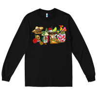 Black mexico coffee Long Sleeve Tee - CTS Tumbler Store