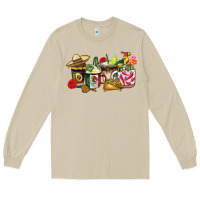 Mushroom mexico coffee Long Sleeve Tee - CTS Tumbler Store