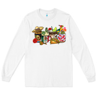 White mexico coffee Long Sleeve Tee - CTS Tumbler Store