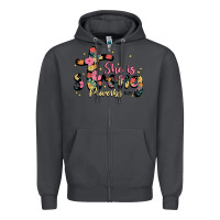 Smoke she is strong proverbs 31 25 Zipper Hoodie - JahusDesignShop