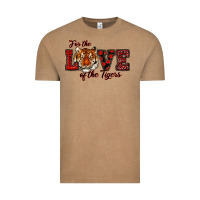 Vintage Coffee for the love of the tigers red Vintage Tee - RanaPortraitStore