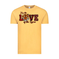 Vintage Mustard for the love of the tigers red Vintage Tee - RanaPortraitStore