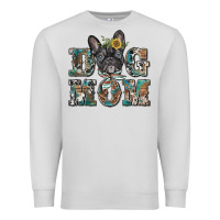 Dove Grey dog mom french bulldog Premium Sweatshirt - BarkalooDesign