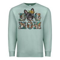 Seafoam dog mom french bulldog Premium Sweatshirt - BarkalooDesign
