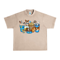 French Oak corgi coffee cups Urban Heavy Tee - Zillion Design Studio