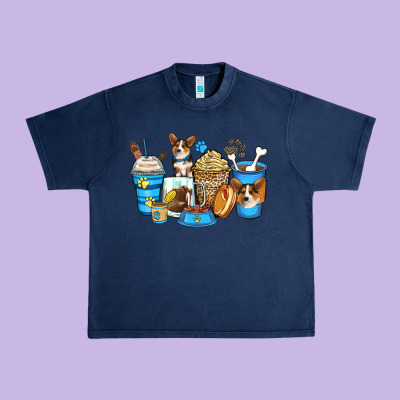 Urban Heavy Tee corgi coffee cups
