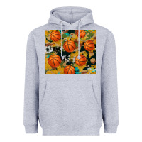 Heather Grey basketball tumbler Heavyweight Hoodie - Artiststas