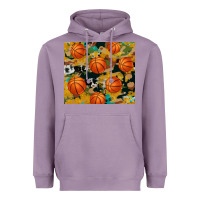 Lavender basketball tumbler Heavyweight Hoodie - Artiststas