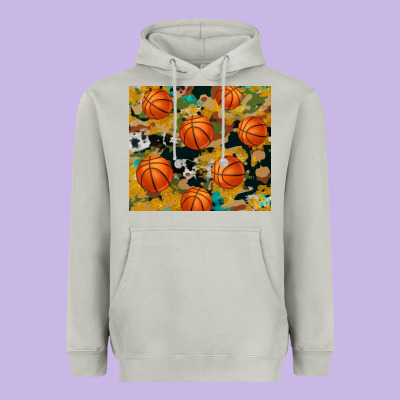 Basketball Tumbler Heavyweight Hoodie Designed By Artiststas