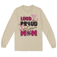 Mushroom loud and proud cheer mom Long Sleeve Tee - Zillion Design Studio