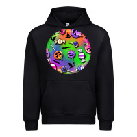 Black halloween round earrings 4 Urban Hoodie - BundleAndBundleShop