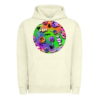 Pigment Pistachio halloween round earrings 4 Urban Hoodie - BundleAndBundleShop
