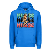 True Royal nurse leopard lightning bolt Premium Hoodie - MaliasSmallBusiness