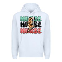 White nurse leopard lightning bolt Premium Hoodie - MaliasSmallBusiness