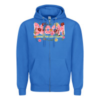 True Royal bloom where you are planted Zipper Hoodie - JahusDesignShop
