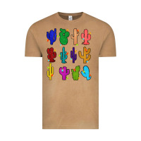 Vintage Camel christmas glitter cactus Vintage Tee - Zillion Design Studio