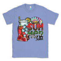 Colony Blue sweet summer time Classic Tee - SublimationCraftShop