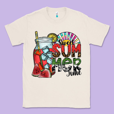 Sweet Summer Time Classic Tee Designed By Sublimationcraftshop