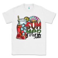 White sweet summer time Classic Tee - SublimationCraftShop
