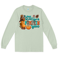 Matcha my blood type is pumpkin spice Long Sleeve Tee - AdoDesignShop