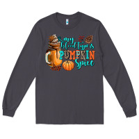 Smoke my blood type is pumpkin spice Long Sleeve Tee - AdoDesignShop