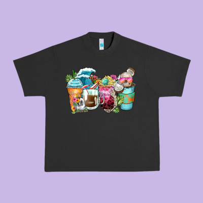 Urban Heavy Tee skeleton summer coffee cups