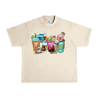 Sandshell skeleton summer coffee cups Urban Heavy Tee - Zillion Design Studio