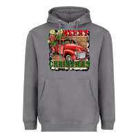 Storm merry christmas with truck Heavyweight Hoodie - AdoDesignShop