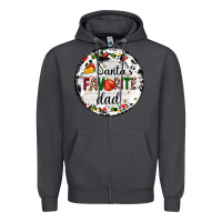 Smoke christmas  santas favourite Zipper Hoodie - AdoDesignShop