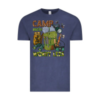 Vintage Denim camp more worry less Vintage Tee - texasbilliewilder