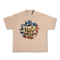 Burro usa sunflower billie wilder Urban Heavy Tee - texasbilliewilder