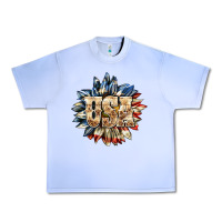 Usa Sunflower Billie Wilder Urban Heavy Tee | Teevron