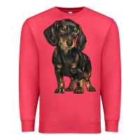 Cardinal dachshund Premium Sweatshirt - BarkalooDesign
