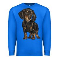 True Royal dachshund Premium Sweatshirt - BarkalooDesign