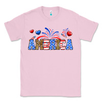 Bubblegum Pink Western America Classic Tee - Neo Western