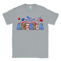 Heather Grey Western America Classic Tee - Neo Western