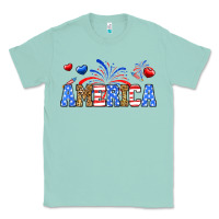 Seafoam Western America Classic Tee - Neo Western