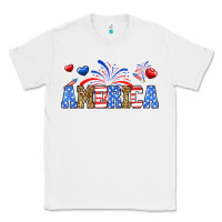 White Western America Classic Tee - Neo Western