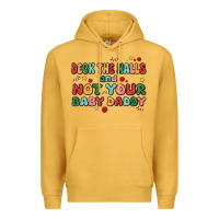 Mustard deck the halls and not your baby daddy Premium Hoodie - MaliasSmallBusiness