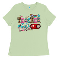 Matcha teacher mode off Ladies Tee - AdoDesignShop