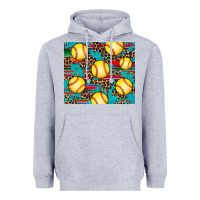 Heather Grey softball Heavyweight Hoodie - Artiststas