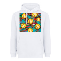 White softball Heavyweight Hoodie - Artiststas
