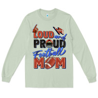 Matcha loud and proud football mom Long Sleeve Tee - Zillion Design Studio